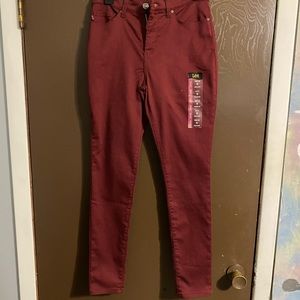 Maroon Jeans